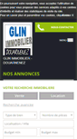 Mobile Screenshot of glin-immobilier.com